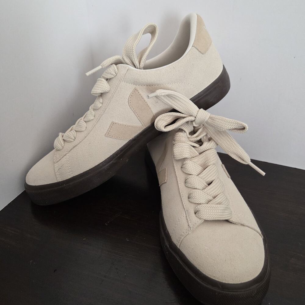 Veja Campo Bold Suede Pierre Almond Eagle Men’s Size 12 US / 46 EU Sneakers
